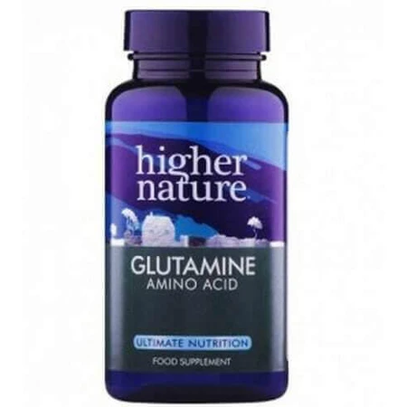 Higher Nature Glutamine 90 капсул без ароматизаторов: цены и характеристики