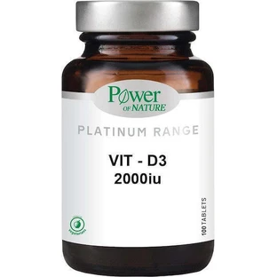 Power Health Platinum Range Vitamin D3 Витамин для укрепления иммунной системы и здоровья яиц 2000iu 100 таблеток