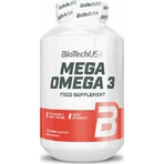 Biotech USA Mega Omega 3 with Vitamin E Fish Oil 180 softgels Unflavoured: цены и характеристики