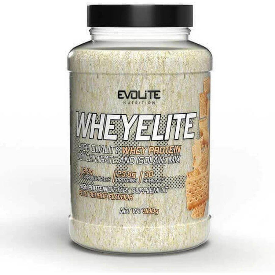 Evolite Whey Protein Елітний сироватковий протеїн зі смаком Petit Beurre 900гр: ціни та характеристики
