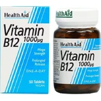 Health Aid B12 50 Tabs Витамин для здоровья нервной системы 1000 мкг 50 таблеток: цены и характеристики