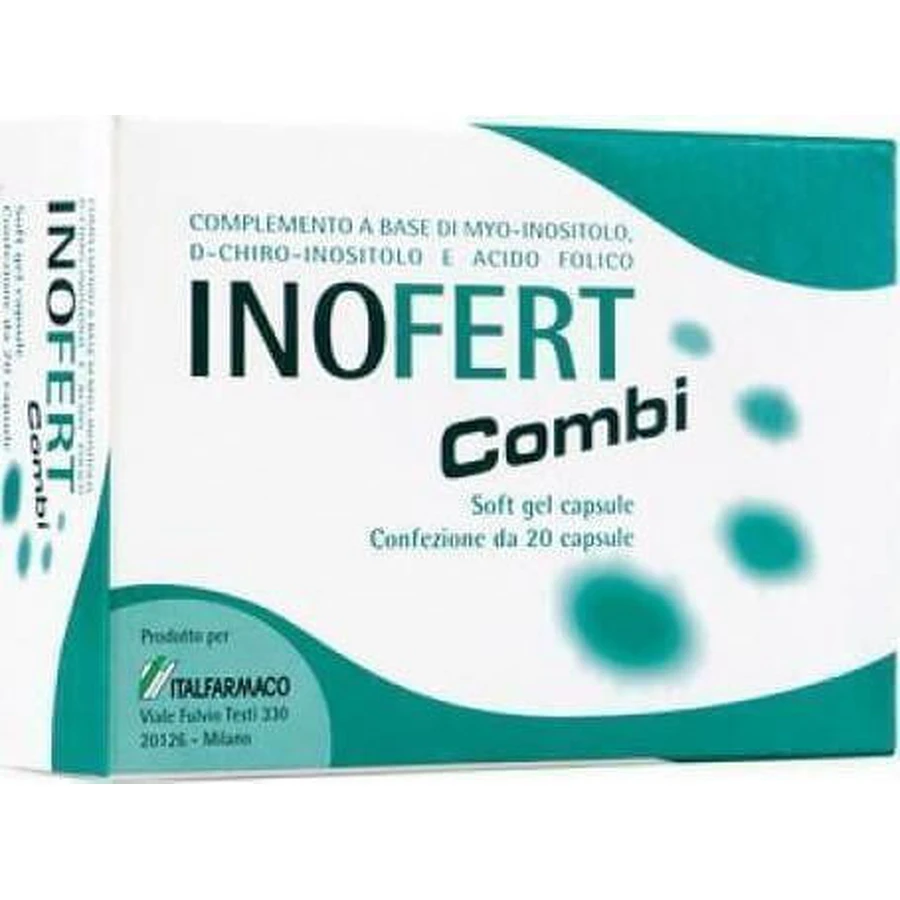 Italfarmaco Inofert Combi Pregnancy Supplement 20 caps: цены и характеристики
