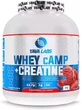 Yava Labs Whey Camp + креатин Сироватковий протеїн з креатином та смаком полуничного морозива 2 кг