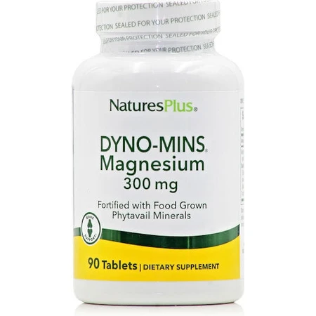 Nature's Plus Dyno-mins 300mg 90 Tablets Magnesium: цены и характеристики