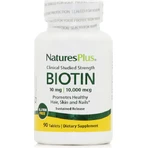Nature's Plus Клінічна сила вітаміну біотину для волосся, шкіри та нігтів 10 мг 90 таблеток: ціни та характеристики