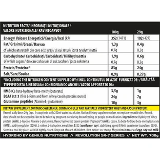 Genius Nutrition Hydro-Hd с шоколадным вкусом 700 гр.