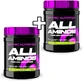 Scitec Nutrition All Aminos 340 г малинового зеленого чаю та Scitec Nutrition All Aminos 340 г малинового зеленого чаю в індивідуальній упаковці