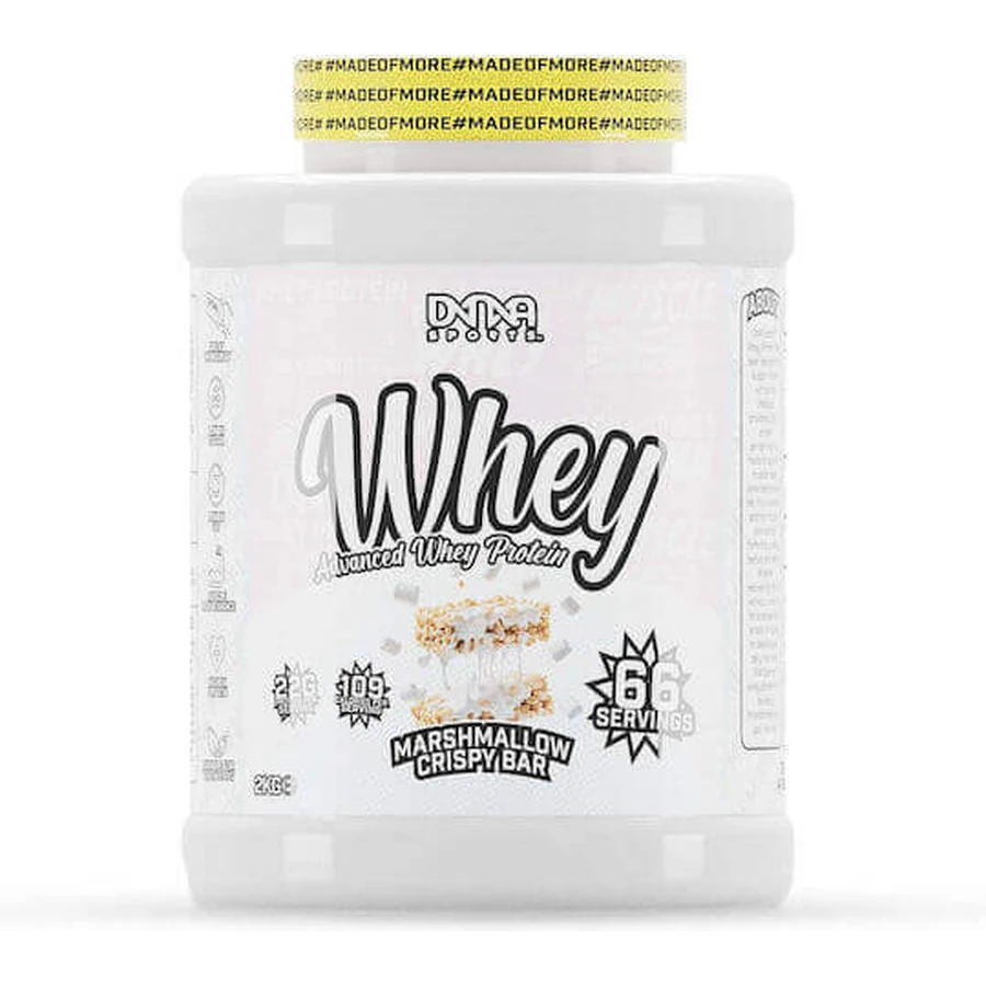 Dna Sports Advanced Whey Protein Сывороточный протеин со вкусом зефира хрустящий батончик 2 кг: цены и характеристики