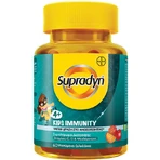 Supradyn Kids Immunity Multivitamin Immune System Strengthener 800iu 40mg Strawberry, Orange & Papaya 60 желейных конфет: цены и характеристики