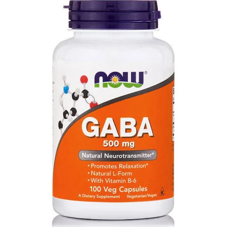 Now Foods Габа 500 мг 100 капсул без смаку: ціни та характеристики