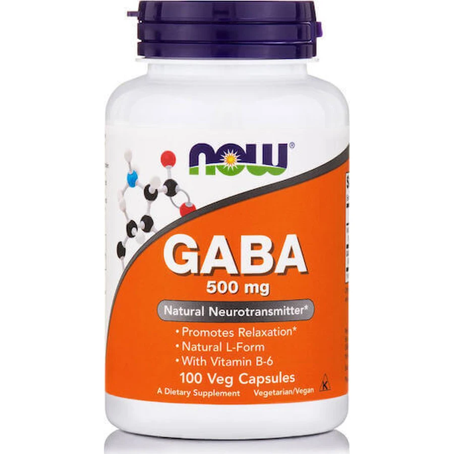 Now Foods Габа 500 мг 100 капсул без смаку: ціни та характеристики