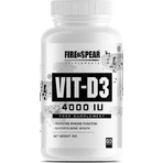 Fire & Spear Vit D3 Зміцнення імунітету та здоров'я яєць Vit D3 4000iu підходить для дорослих 50+ 60 капс.: ціни та характеристики