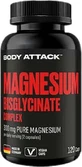 Body Attack Бисглицинат магния 120 растительных капсул