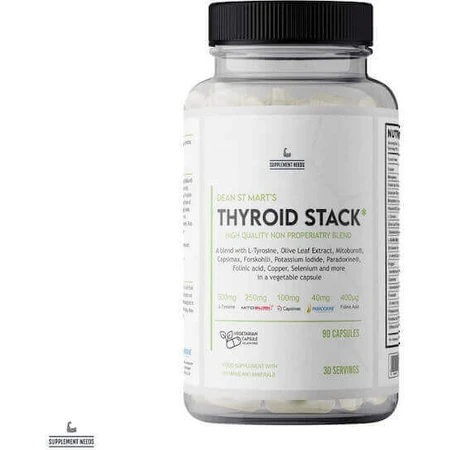 Supplement Needs Thyroid Stack Weight Loss Supplement 90 растительных капсул: цены и характеристики