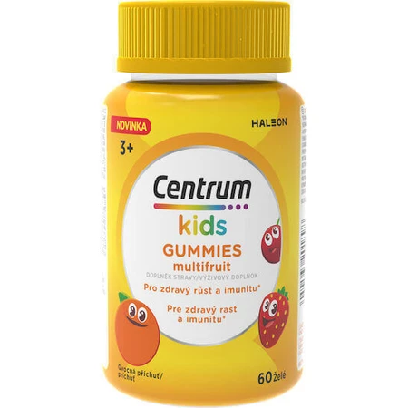 Полівітамінний комплекс Centrum Kids Gummies для підтримки здорового розвитку дитини для зміцнення імунної системи Мультифруктові желейні цукерки 60 шт.: ціни та характеристики