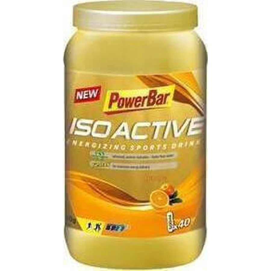 Ізотонічний спортивний напій PowerBar IsoActive IsoActive Ізотонічний спортивний напій апельсин 1320гр: ціни та характеристики