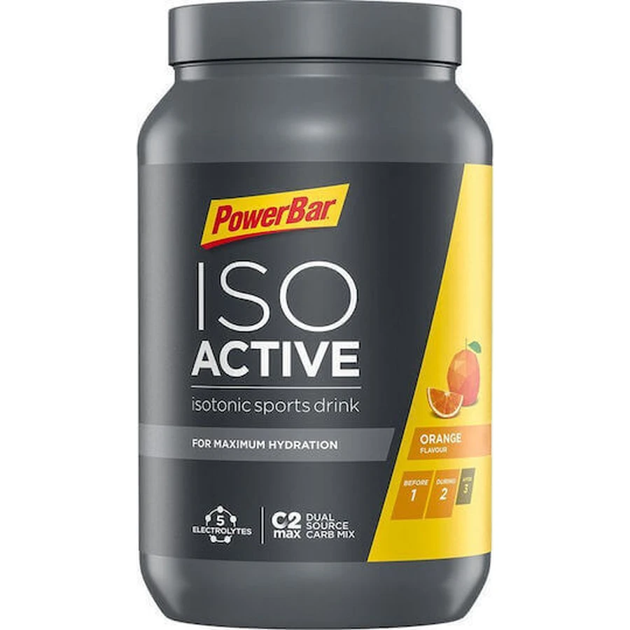 Ізотонічний спортивний напій PowerBar IsoActive IsoActive Ізотонічний спортивний напій апельсин 1320гр: ціни та характеристики