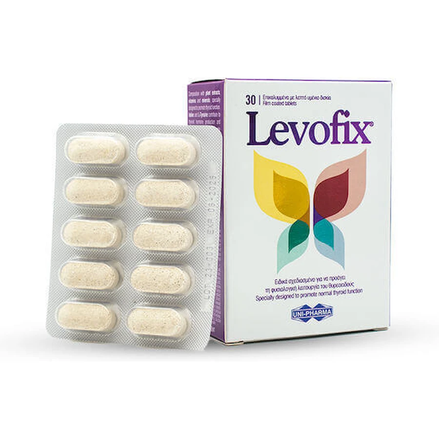 UNI-PHARMA Левофикс Специальная пищевая добавка 30 табл.: цены и характеристики