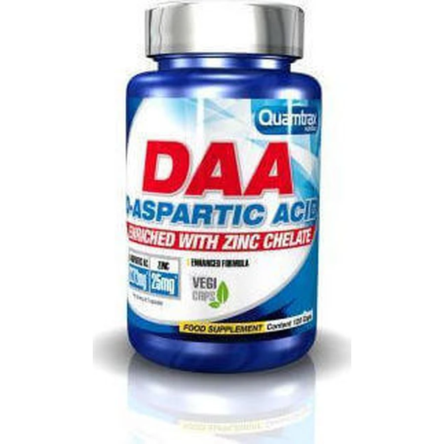 Quamtrax Nutrition DAA D-Aspartic Acid 120 капсул: цены и характеристики