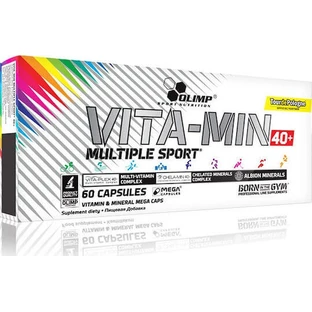 Olimp Sport Nutrition Vita-Min Multiple Sport 40+ Energy Multivitamin 60 капс.
