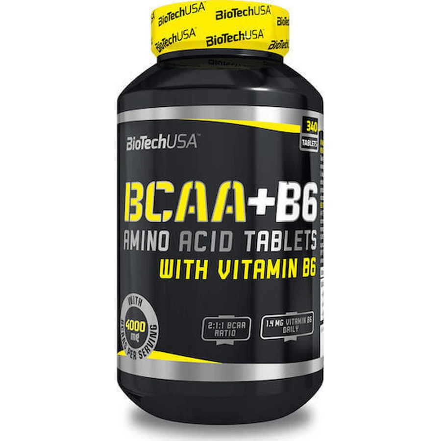 Biotech USA BCAA+B6 4000 мг 340 таблеток неароматизированных: цены и характеристики