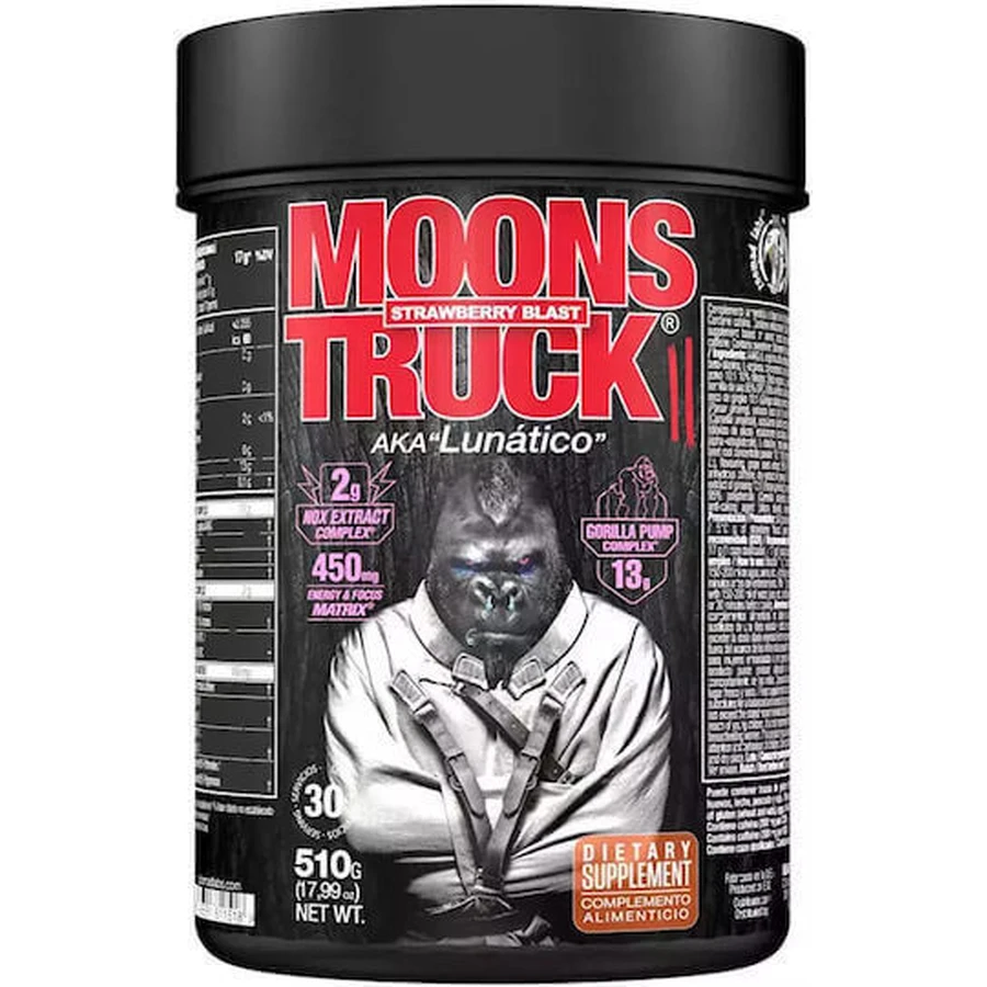 Zoomad Labs Moonstruck Pre Workout Supplement 510gr Strawberry Burst: ціни та характеристики