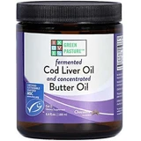 Green Pasture Fermented CLO & Concentrated Butter Oil Cod Liver Oil 188ml Chocolate