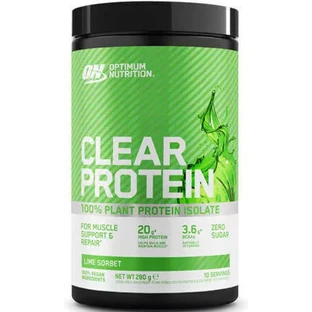 Optimum Nutrition Clear Protein Гороховый протеин без лактозы со вкусом лаймового сорбета 280гр