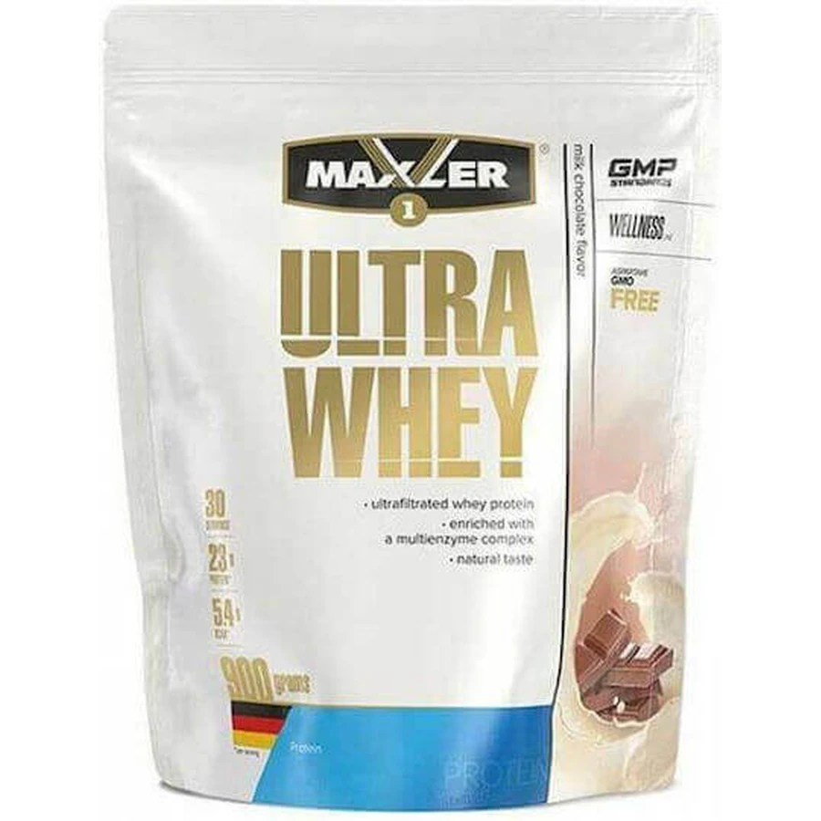 Maxler Ultra Whey Сироватковий протеїн зі смаком шоколаду 900гр: ціни та характеристики