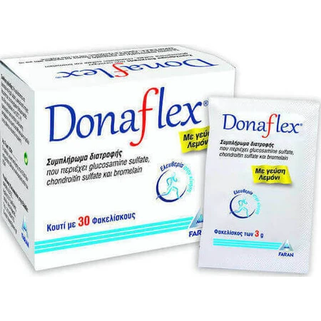 Faran Donaflex Joint & Bone Health Supplement 30 пакетиков Лимон: цены и характеристики