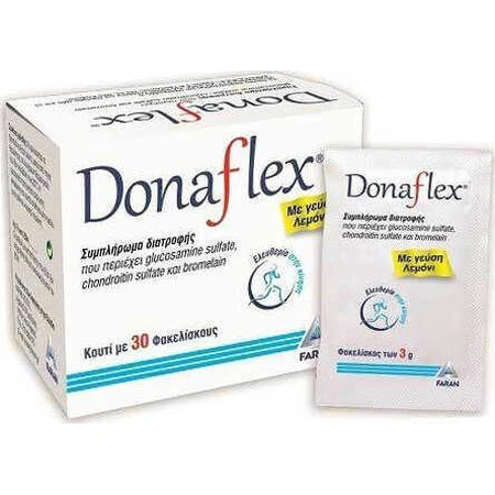 Faran Donaflex Joint & Bone Health Supplement 30 пакетиков Лимон: цены и характеристики