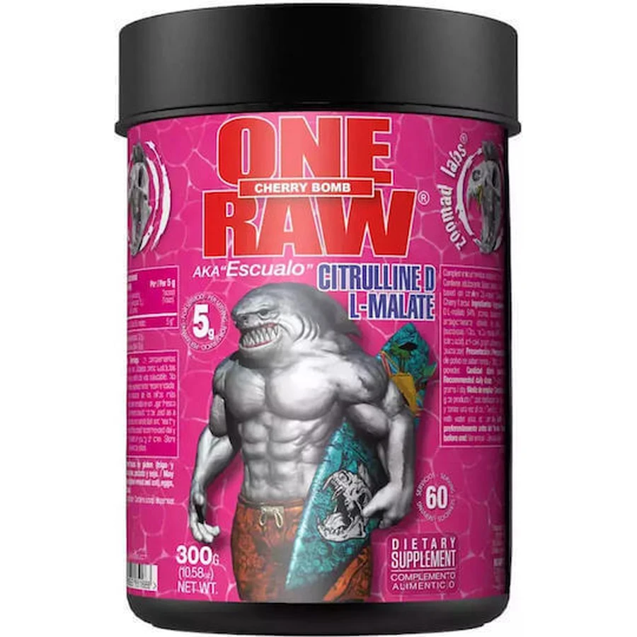 Zoomad Labs One Raw Citrulline-D Malate-L 300гр Вишневая бомба: цены и характеристики