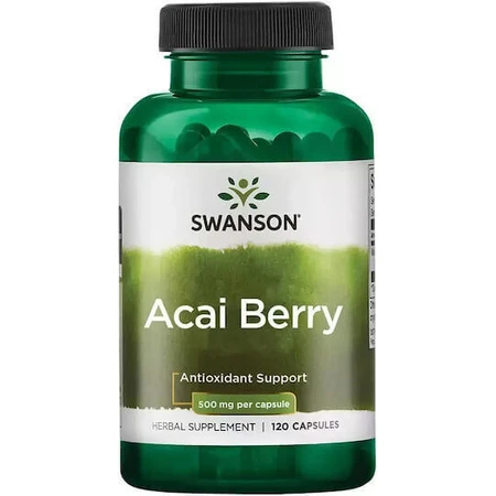 Swanson Acai Berry 500 мг 120 капс: цены и характеристики