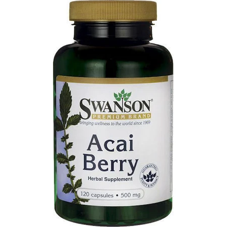 Swanson Acai Berry 500 мг 120 капс: цены и характеристики
