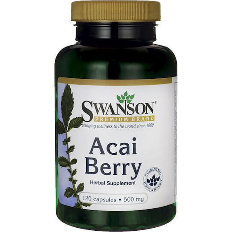 Swanson Acai Berry 500 мг 120 капс: цены и характеристики