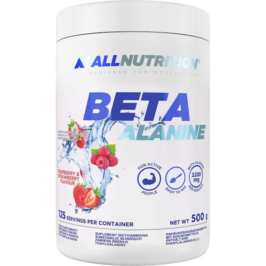 AllNutrition Бета Аланин 500 гр Клубника Малина: цены и характеристики