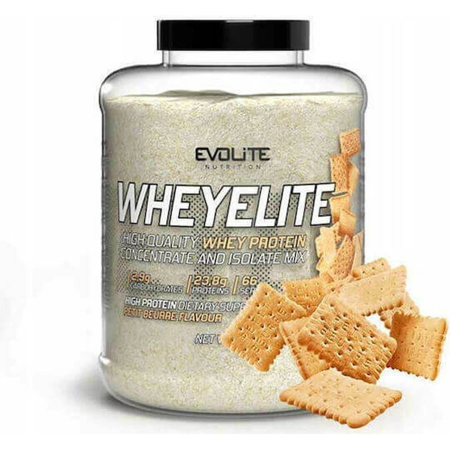 Evolite Whey Елітний сироватковий протеїн зі смаком Petit Beurre 2 кг: ціни та характеристики