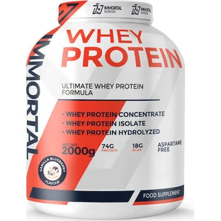 Immortal Nutrition Whey Protein Сывороточный протеин со вкусом ванили и черники 2 кг