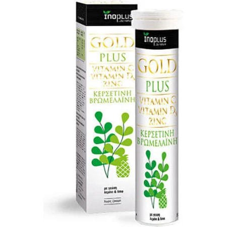 Мультивітамінний комплекс Ino Plus Plus Vit C, Vit D3 та цинк для зміцнення імунної системи Lemon Lime Lime 20 таб. еф.: ціни та характеристики