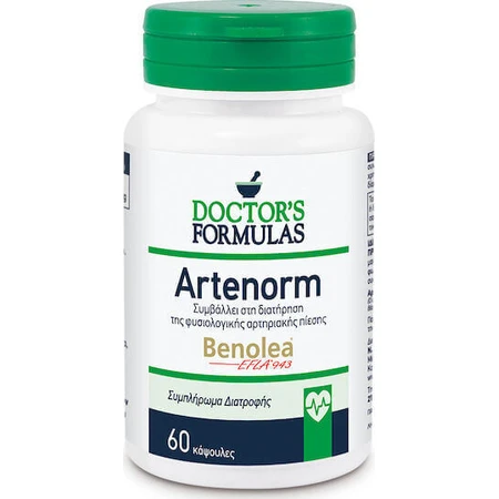 Doctor's Formulas Artenorm Спеціальна харчова добавка 60 капс.: ціни та характеристики