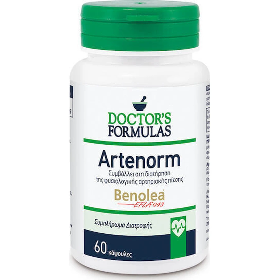 Doctor's Formulas Artenorm Спеціальна харчова добавка 60 капс.: ціни та характеристики