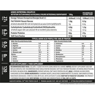 Genius Nutrition Isolate X5 зі смаком шоколаду 2 кг