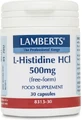 L-гистидин HCl 500 мг 30 капсул Повышает кислотность желудочного сока