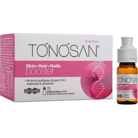 UNI-PHARMA Tonosan Skin-Hair-Nails Booster Joint & Bone Health Supplement 15 x 0ml: цены и характеристики