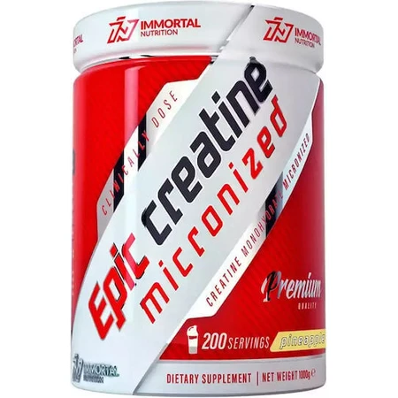 Immortal Nutrition Epic Creatine Epic Creatine 5000mg Ананас 1000гр: ціни та характеристики