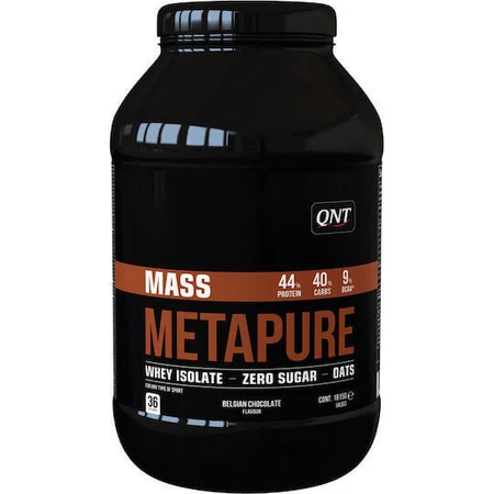 QNT Metapure Mass Whey Whey Protein Isolate Сывороточный протеин со вкусом бельгийского шоколада 1,815 кг: цены и характеристики