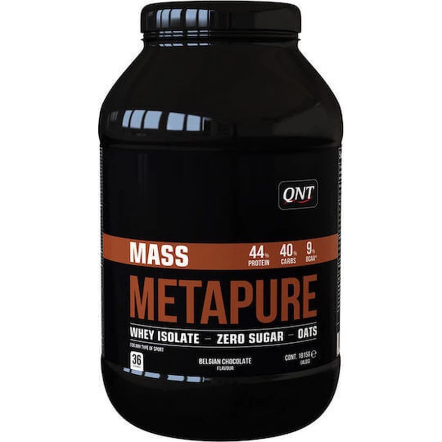 QNT Metapure Mass Whey Whey Protein Isolate Сывороточный протеин со вкусом бельгийского шоколада 1,815 кг: цены и характеристики
