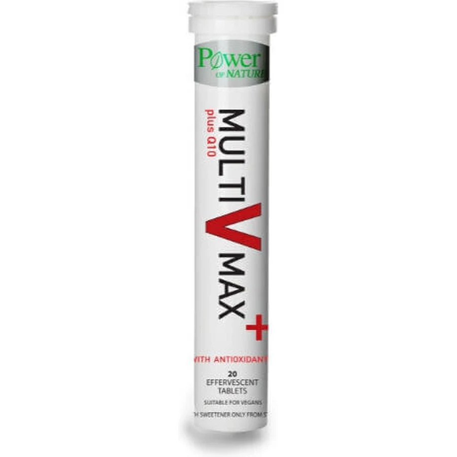 Полівітамінний мультивітамін Power Health Multi V Max Max Plus Q10 для енергії 50мг персик 20 табл. ef: ціни та характеристики