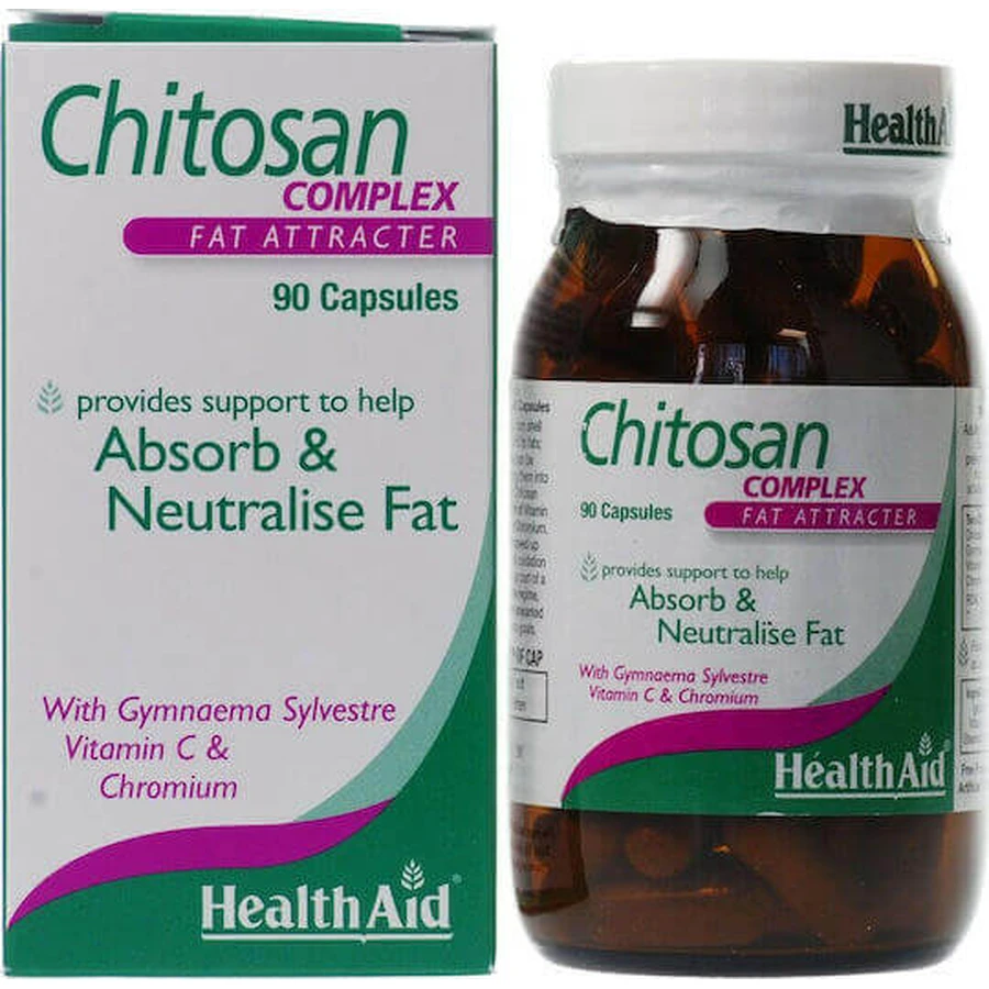 Health Aid Chitosan Weight Loss Supplement 90 caps: цены и характеристики