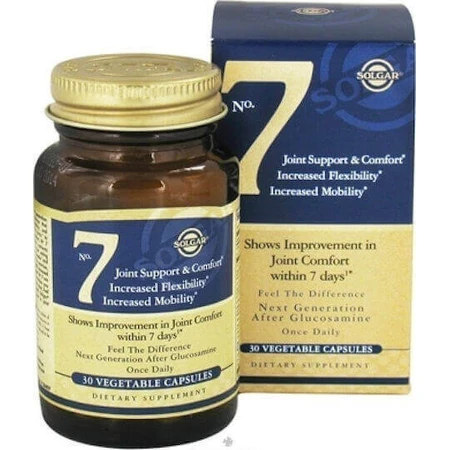 Solgar Νο 7 Joint Health Supplement 30 растительных капсул: цены и характеристики